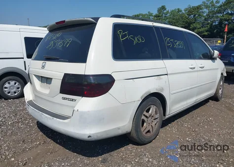 2005 Honda Odyssey Ex-L z USA, uszkodzony, nr VIN 5FNRL38745B004143